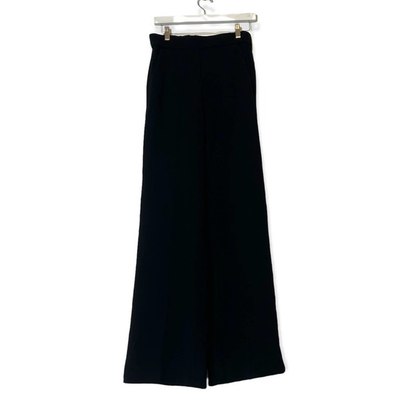 💼 Theory - Talbert Admiral Crepe Wide Leg Pants Black - XS - Picture 7 of 7